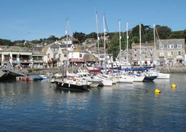 The pretty Cornish fishing village of Padstow. Picture: PA Feature.