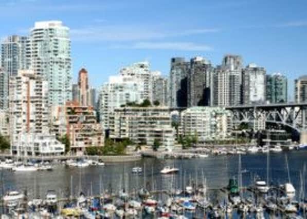 A view of Vancouver, British Columbia, Canada. PIC: PA