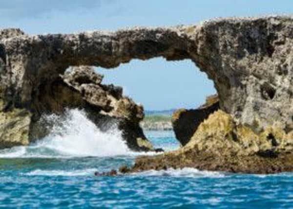 Devil's Bridge in Antigua. PIC: PA and Barbuda Tourist Office