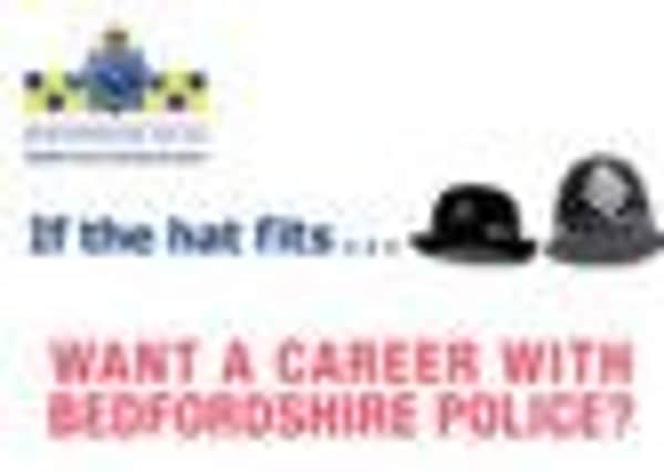 Beds Police recruitment campaign
