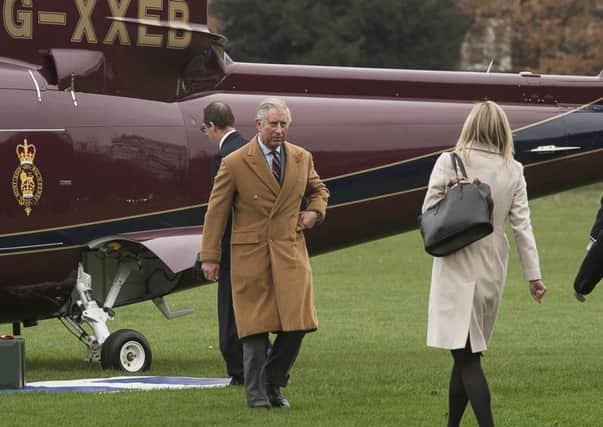 Prince Charles arrives in Russell Park: Picture: Graham Watson, Photographer at WE CAN Creative.