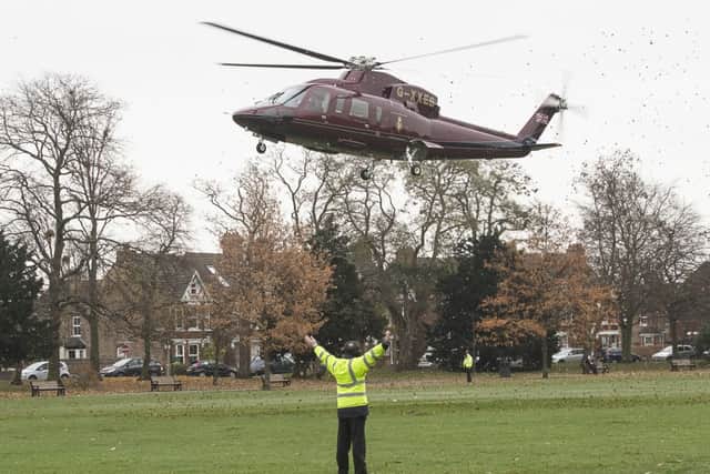 Prince Charles arrives in Russell Park: Picture: Graham Watson, Photographer at WE CAN Creative.