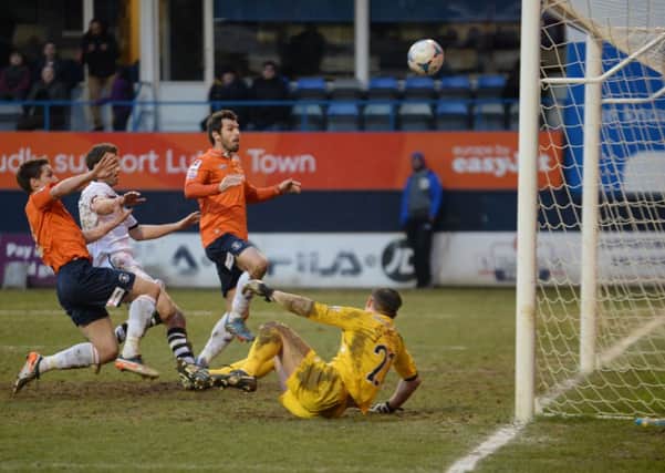 L14-187 LTFC v Hereford at Kenilworth road, Luton 7:0 win
Mike Simmonds
JR 8
15.2.14
Lawless goal 7