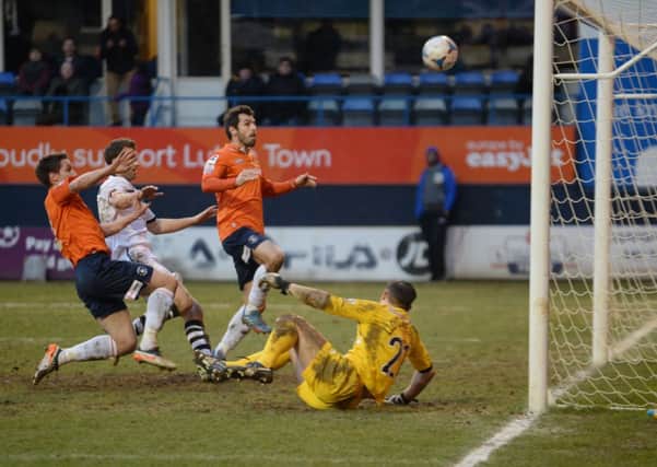 L14-187 LTFC v Hereford at Kenilworth road, Luton 7:0 win
Mike Simmonds
JR 8
15.2.14
Lawless goal 7
