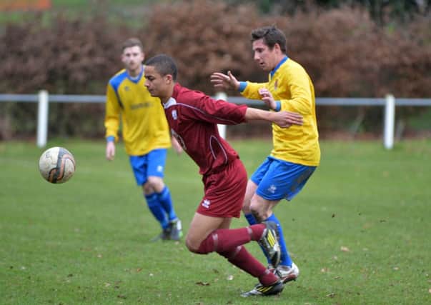 Ampthill Town in recent action.