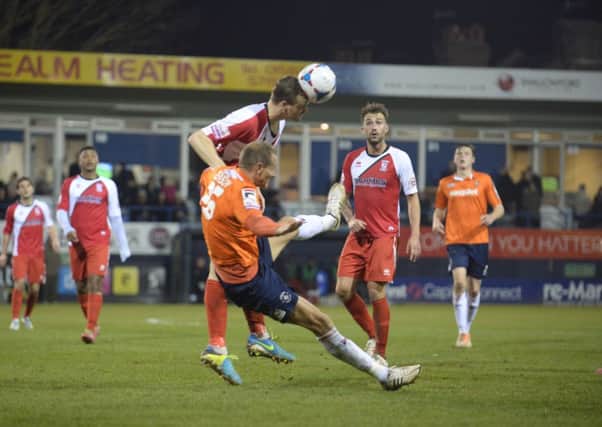 Hatters fell to defeat against Woking on Saturday