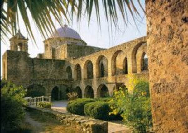 San Antonio Missions National Historical Park in Texas. Picture: PA Photo.