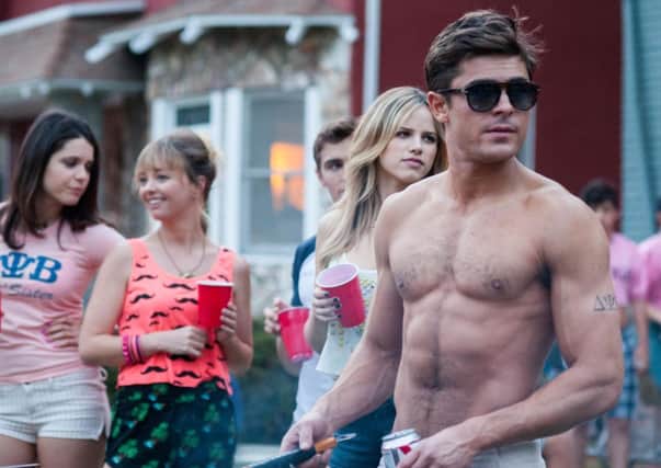 Zac Efron plays the bad boy in Bad Neighbours