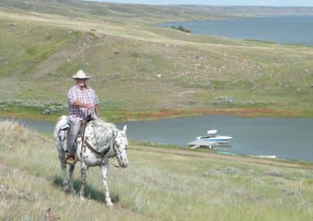 Alan Wooding lives out a boyhood dream on a Canadian ranch. PNL-140729-115950001