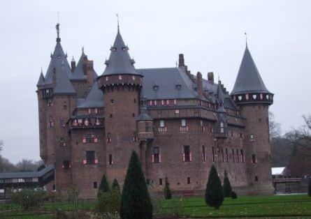 Close to Utrecht is Kasteel de Haar, home to Holland's biggest Christmas market.