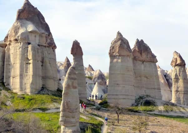 The Fairy Chimneys at Goreme's Open Air Museum.