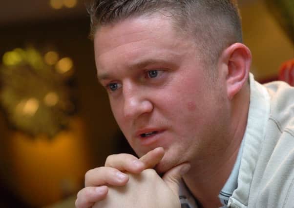 Tommy Robinson left the EDL in October 2013