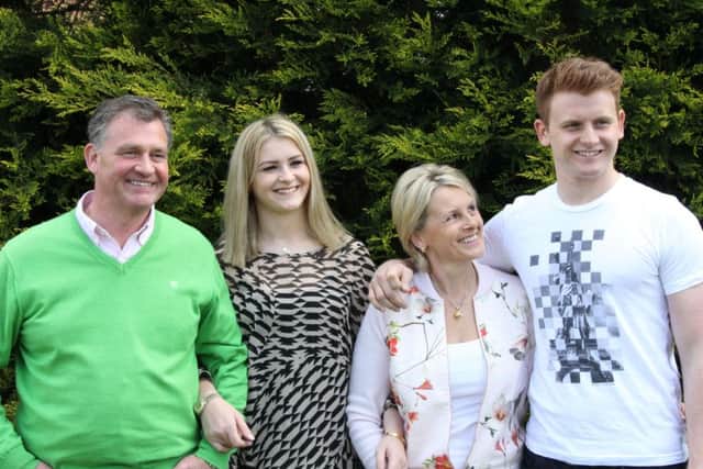 The Wellbelove family, who were helped by the Road Victims Trust after the death of Archie PNL-160118-113826001