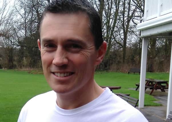 Ian Simpson, running the London Marathon for Pancreatic Cancer Action