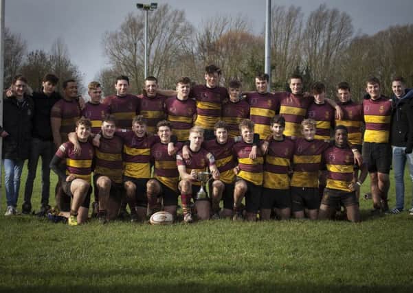 We are the champions: The triumphant Ampthill U16 side