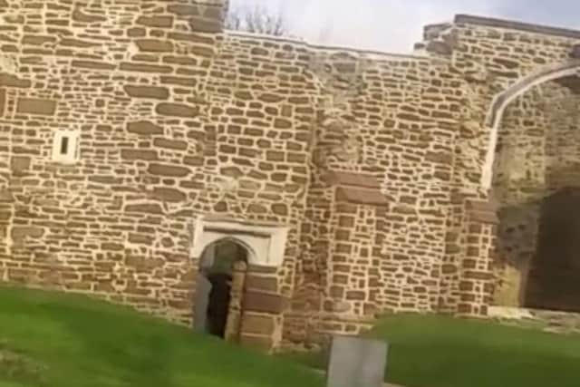 Is this the ghost of a hooded monk? PNL-160217-120859001