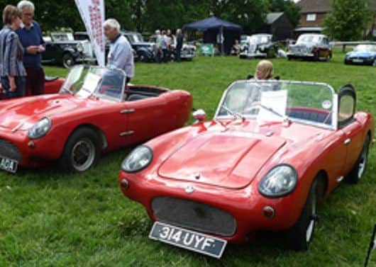 The Berkeley Enthusiasts Club at Old Warden classic car show