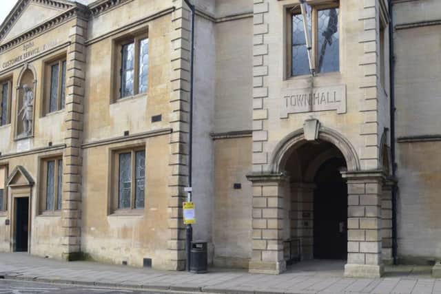 Bedford Registry Office's new home in the old Town Hall PNL-160316-113831001