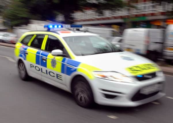 Police Car / Incident Stock Pic (Pic by Jon Rigby)