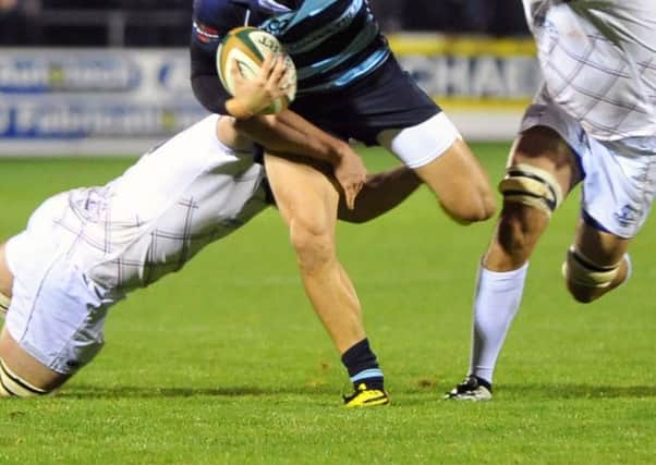 Piers O'Conor in action for the Blues
