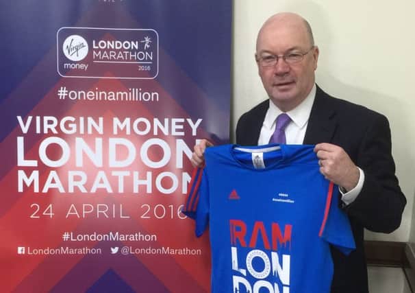 MP Alistair Burt is to run the London Marathon