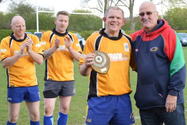 Bedford Swifts Vets triumphed in a thrilling cup final