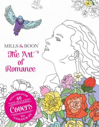 Mills & Boon publishes colouring-in book
