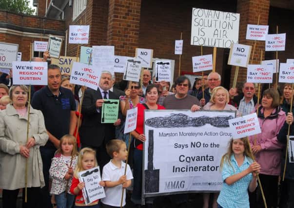 b11-795  Protest against Covanta, Stewartby Village Hall.  JE   wk 27 ENGPNL00120110607184254