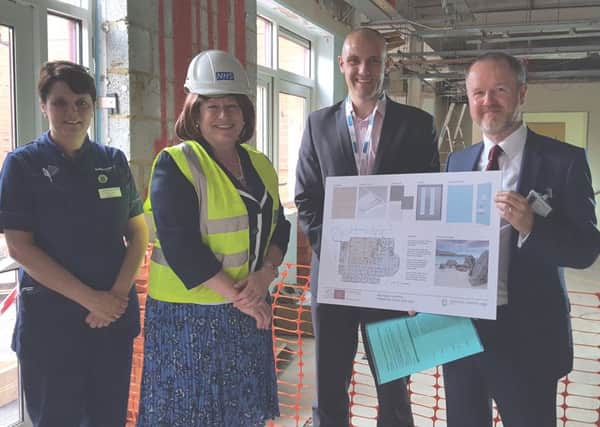 The Lord-Lieutenant of Bedfordshire, Mrs Helen Nellis has visited Bedford Hospital to see the facilities, meet staff and patients and to learn more about the future plans of the hospital. PNL-160628-143258001
