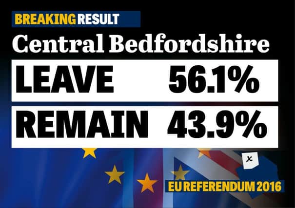 The Central Beds vote