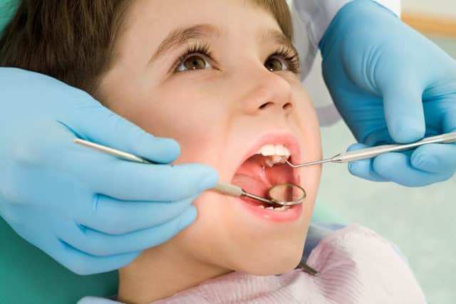 Free NHS treatments are available to protect kids teeth
