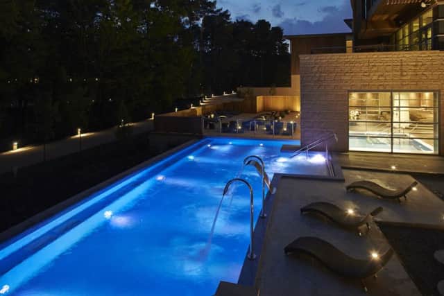 The relaxing Aqua Sana at Woburn Forest