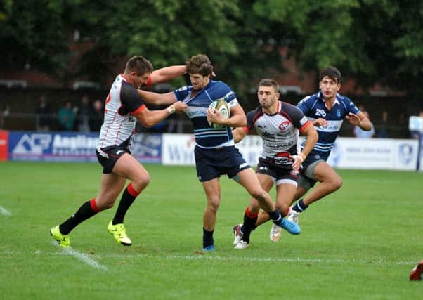 Bedford's Michael Le Bourgeois helped his side win at London Welsh