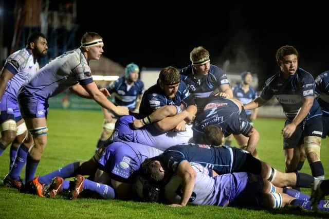 Bedford Blues in action